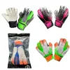 Colored goalkeeper gloves, professional anti-slip and thickened palm surface, for football training and matches Item Picture